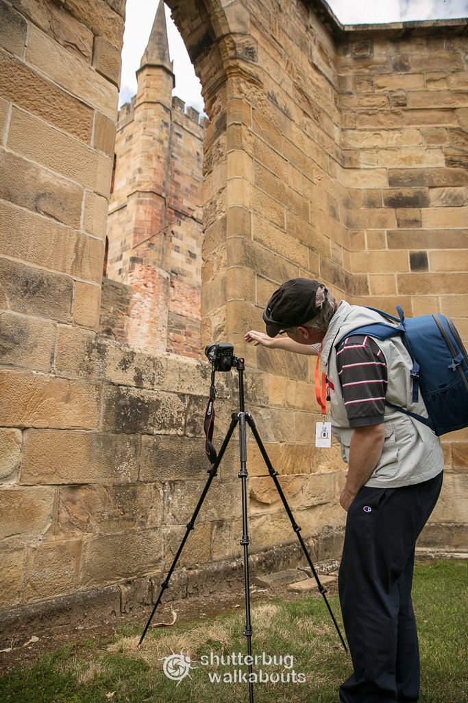 Full day photography tuition at Port Arthur, Tasmania, with Shutterbug Walkabouts