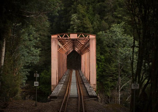 King River Bridge, Teepookana (nr Strahan), West Coast Wilderness Railway