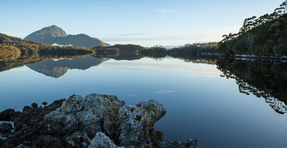 Early morning reflection - Mt Rugby, Southwest Tasmania
